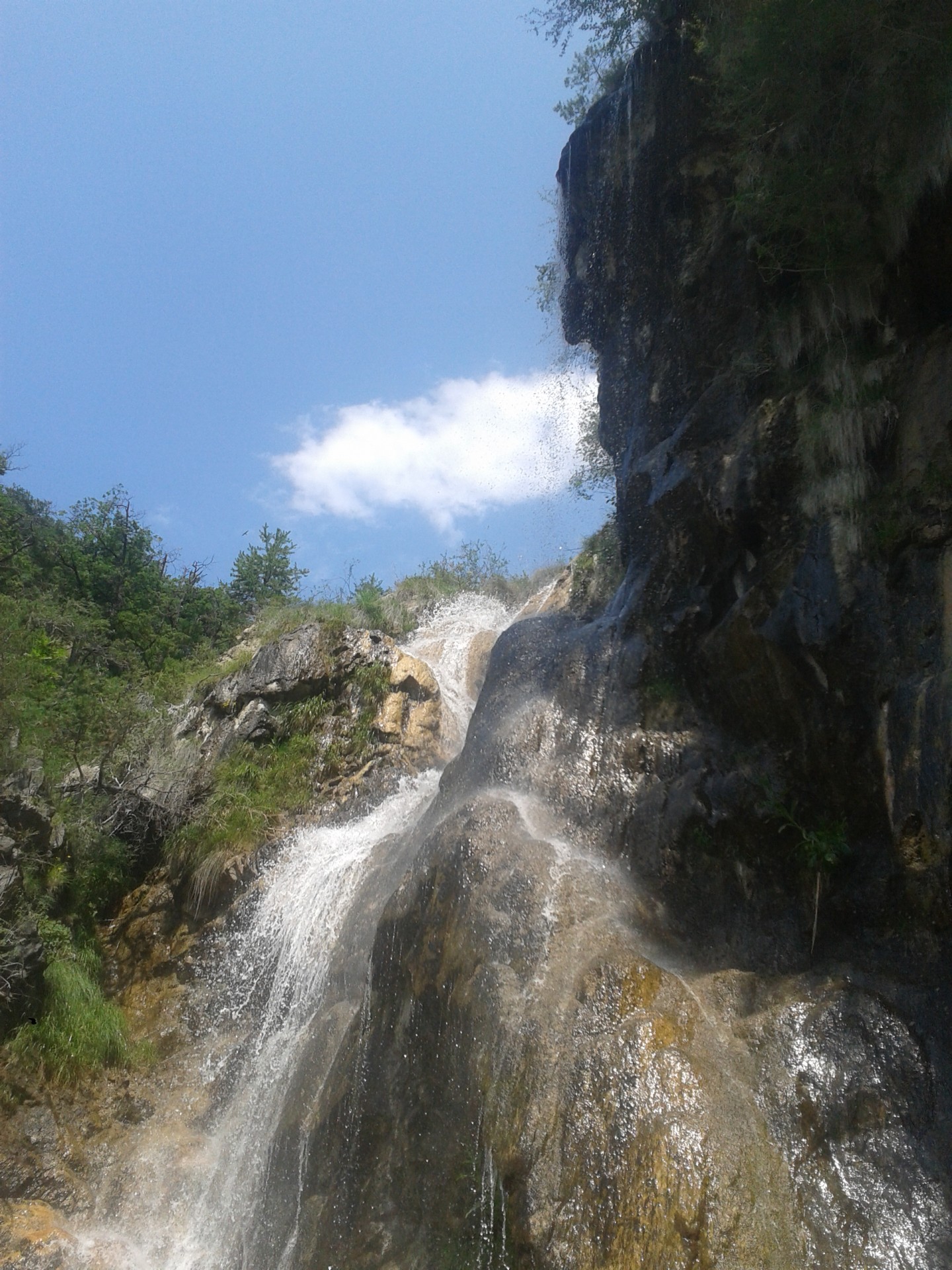 Site des cascades de Costeplane