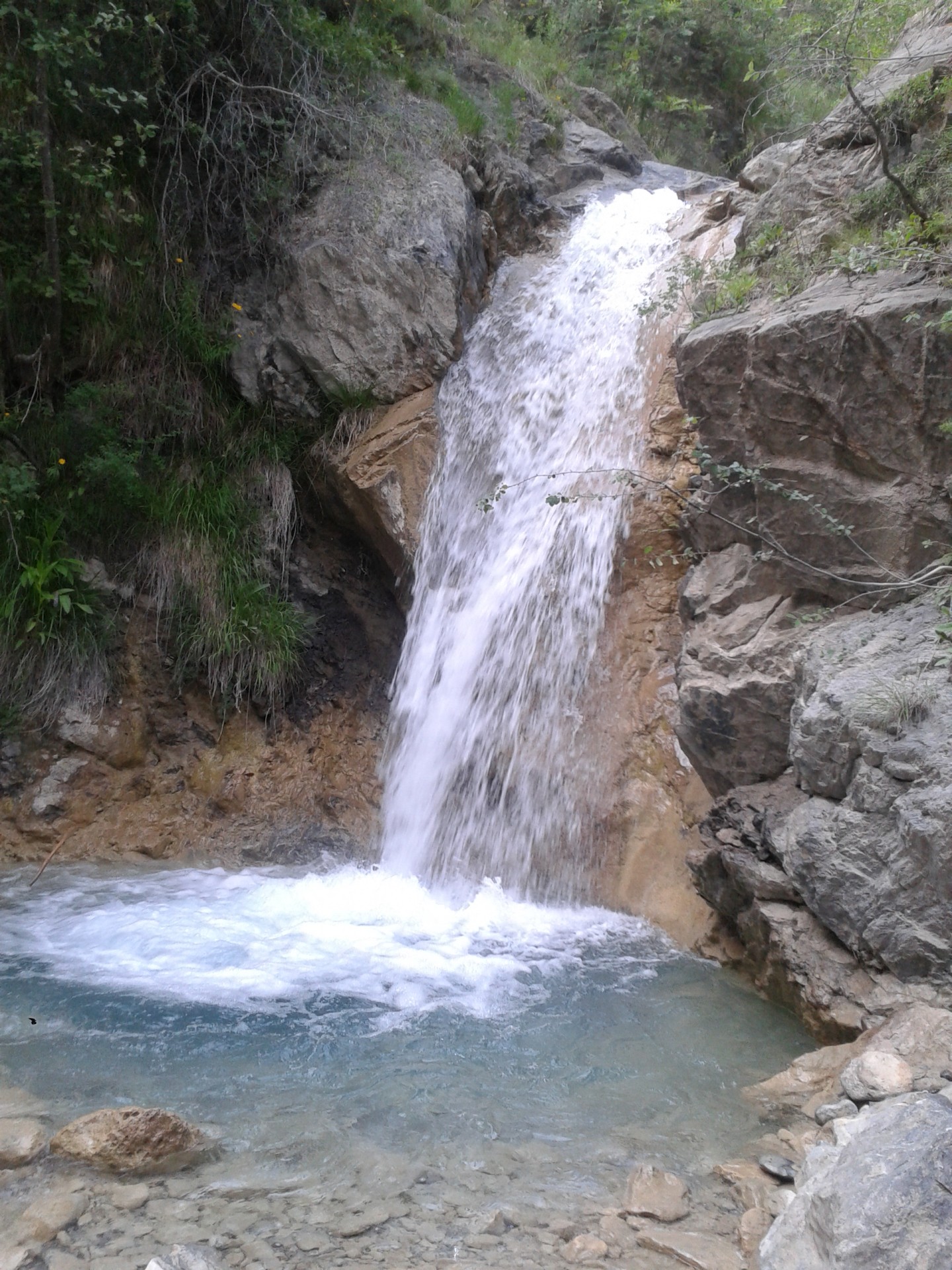 autre cascade du Lauzet d'Ubaye